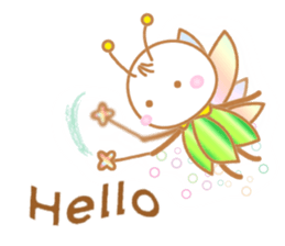 Fairy of the small forest sticker #10099554