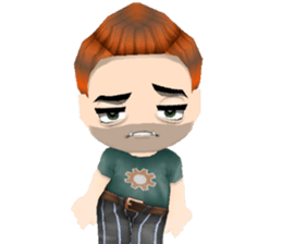 Joe the Ginger sticker #10099596