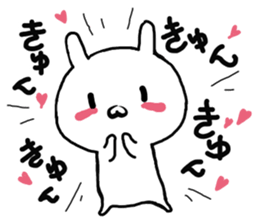 heartrending love (rabbit) sticker #10099914