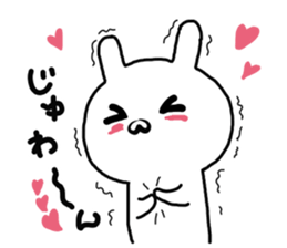 heartrending love (rabbit) sticker #10099915