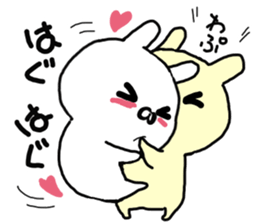 heartrending love (rabbit) sticker #10099917