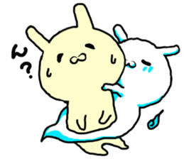 heartrending love (rabbit) sticker #10099926