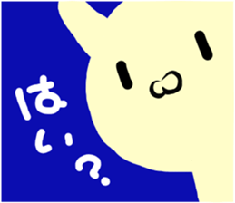 heartrending love (rabbit) sticker #10099938