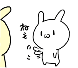 heartrending love (rabbit) sticker #10099940