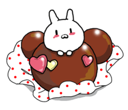 heartrending love (rabbit) sticker #10099944