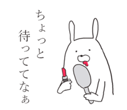 Kansai rabbits <3> sticker #10100660
