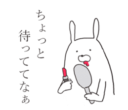 Kansai rabbits <3> sticker #10100660