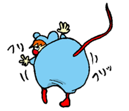 Everyone Friends!!!  Mouse's  Maaasu!!!! sticker #10100879