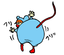 Everyone Friends!!! Mouse's Maaasu!!!! sticker #10100879