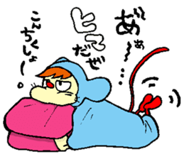 Everyone Friends!!! Mouse's Maaasu!!!! sticker #10100893