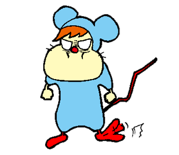 Everyone Friends!!!  Mouse's  Maaasu!!!! sticker #10100905