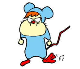 Everyone Friends!!! Mouse's Maaasu!!!! sticker #10100905