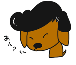 Talking dachshund 6 sticker #10100992