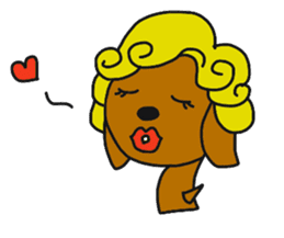 Talking dachshund 6 sticker #10100993