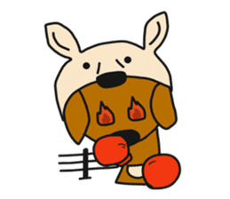 Talking dachshund 6 sticker #10101001