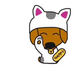 Talking dachshund 6 sticker #10101014