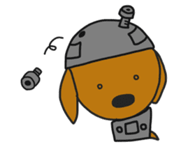 Talking dachshund 6 sticker #10101017