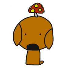 Talking dachshund 6 sticker #10101022