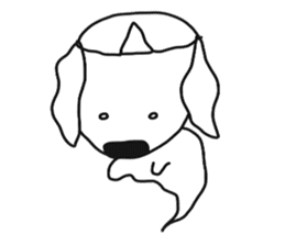 Talking dachshund 6 sticker #10101029