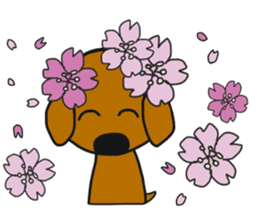 Talking dachshund 6 sticker #10101031
