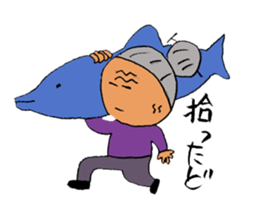 nagata grandma sticker #10101074