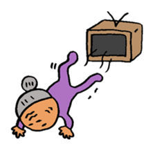 nagata grandma sticker #10101089