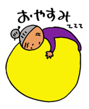 nagata grandma sticker #10101110