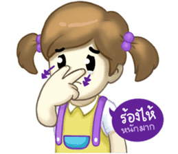 Nong Sign & Finger : Hand for love sticker #10101625