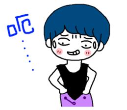 Tooth sister sticker #10101702