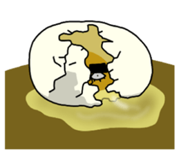 MISS HARD-BOILED EGG -episode 0- sticker #10102239