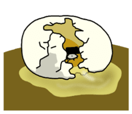 MISS HARD-BOILED EGG -episode 0- sticker #10102239