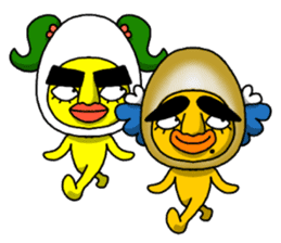 MISS HARD-BOILED EGG -episode 0- sticker #10102279