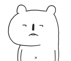 Bear wearing socks sticker #10103423