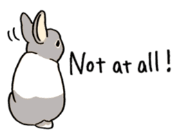English Bunny 2 sticker #10103555