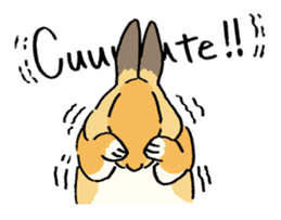 English Bunny 2 sticker #10103561