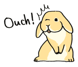 English Bunny 2 sticker #10103571