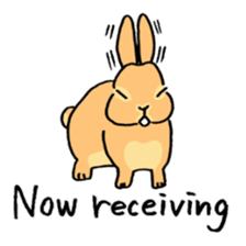 English Bunny 2 sticker #10103586