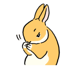 English Bunny 2 sticker #10103589