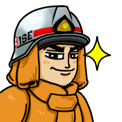 RISE  FIREFIGHTER STICKER