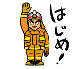 RISE  FIREFIGHTER STICKER sticker #10103753