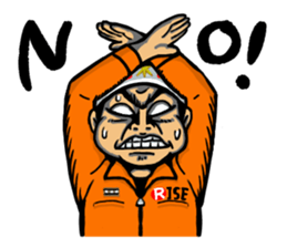 RISE  FIREFIGHTER STICKER sticker #10103761