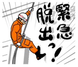 RISE  FIREFIGHTER STICKER sticker #10103763