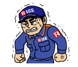 RISE  FIREFIGHTER STICKER sticker #10103784