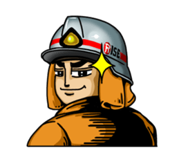 RISE  FIREFIGHTER STICKER sticker #10103790