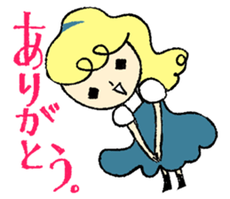 Alice & Friends:Cute Alice in Wonderland sticker #10103792