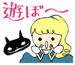 Alice & Friends:Cute Alice in Wonderland sticker #10103808