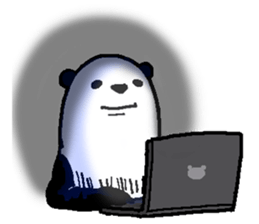 That bear. sticker #10104223