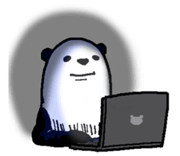 That bear. sticker #10104223