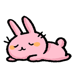 Cuuute? rabbit Sticker