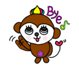 mon-monchi sticker #10104354